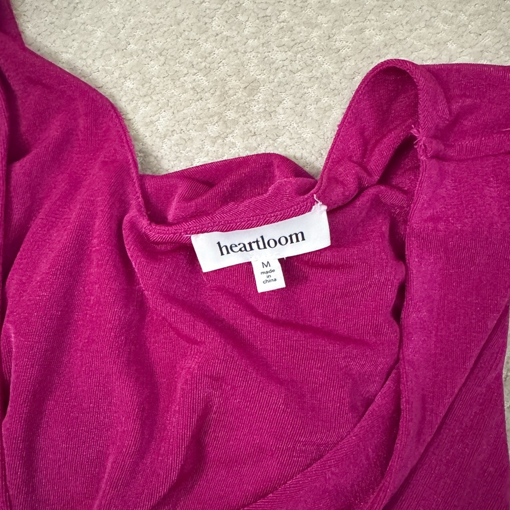 Heartloom Pink Pardo Cut Out Midi Dress - Picture 6 of 7